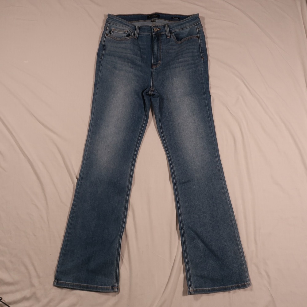 Judy Blue Slim Bootcut Jeans High Rise Medium Wash JB8251MD Size 13/31